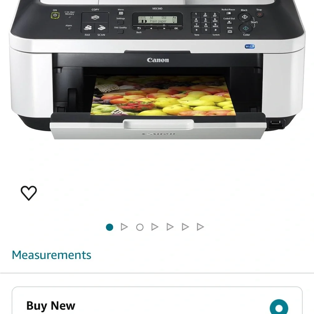Canon MX 340 printer - Picture 5 of 6